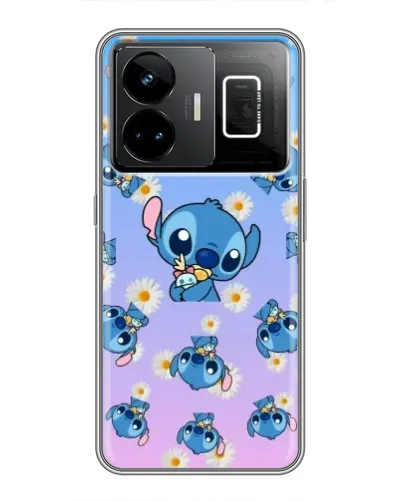 Чехол для Realme GT3 с картинкой «Паттерн со Стичем»
