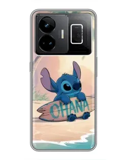 Чехол для Realme GT3 с картинкой «Стич на серфе» Чехол для Realme GT3 с картинкой «Стич на серфе»