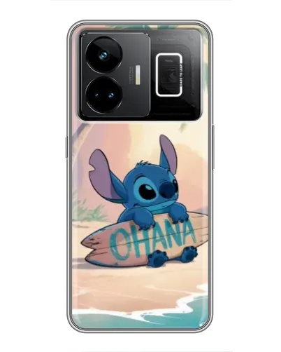Чехол для Realme GT3 с картинкой «Стич на серфе»