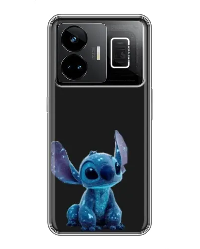 Чохол для Realme GT3 з картинкою «Стіч на чорному»