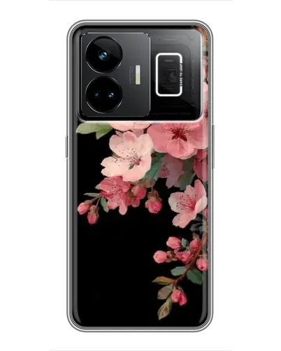 Чехол для Realme GT3 с картинкой «Розовая ветка сакуры»