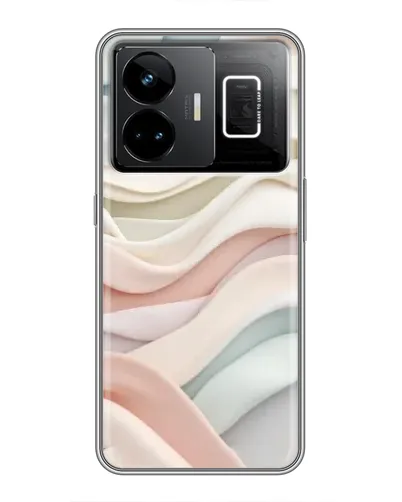 Чохол для Realme GT3 з картинкою «Пастельні ніжні хвилі»