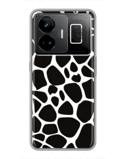 Чохол для Realme GT3 з картинкою «Чорно-білий жираф»