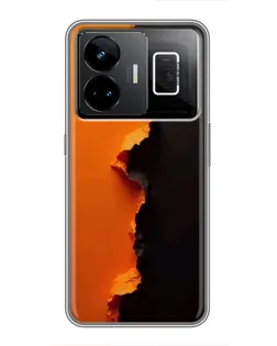 Чохол для Realme GT3 з картинкою «Помаранчевий розлом»