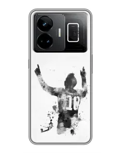 Чехол для Realme GT3 с картинкой «Messi ART» Чехол для Realme GT3 с картинкой «Messi ART»