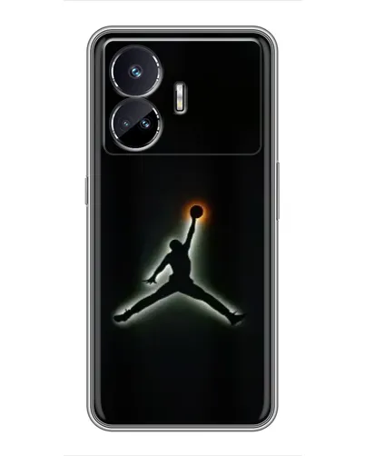 Чохол для Realme GT5 з картинкою «Jordan Gradient Logo»