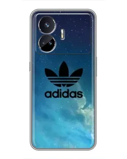 Чехол для Realme GT5 с картинкой «Adidas Stone Logo»