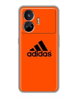 Чехол для Realme GT5 с картинкой «Adidas Ukraine»