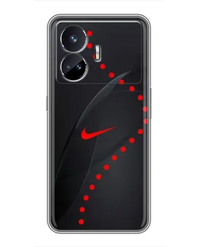 Чехол для Realme GT5 с картинкой «Абстрактный дизайн Nike»