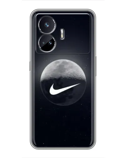 Чехол для Realme GT5 с картинкой «Nike в стиле граффити»
