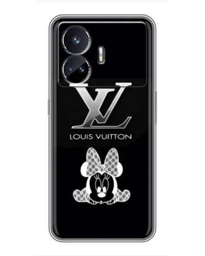 Чехол для Realme GT5 с картинкой «LV и Минни Маус»