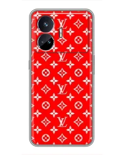 Чехол для Realme GT5 с картинкой «Яркий паттерн LV»