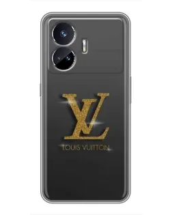 Чехол для Realme GT5 с картинкой «Градиент Louis Vuitton»