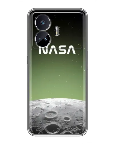 Чехол для Realme GT5 с картинкой «NASA — лунный градиент»