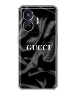 Чехол для Realme GT5 с картинкой «Gucci — шелковые волны»