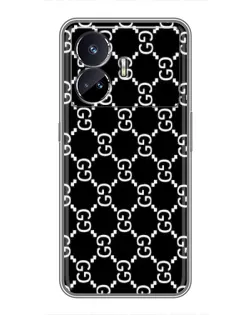 Чехол для Realme GT5 с картинкой «Gucci — сетчатый паттерн»