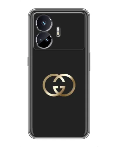 Чехол для Realme GT5 с картинкой «Минимализм Gucci»