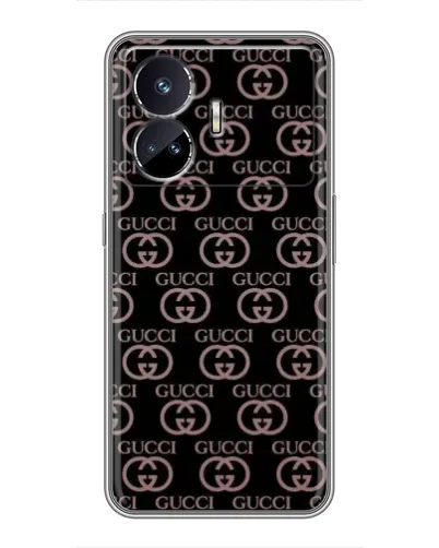Чехол для Realme GT5 с картинкой «Классическая монограмма Gucci»