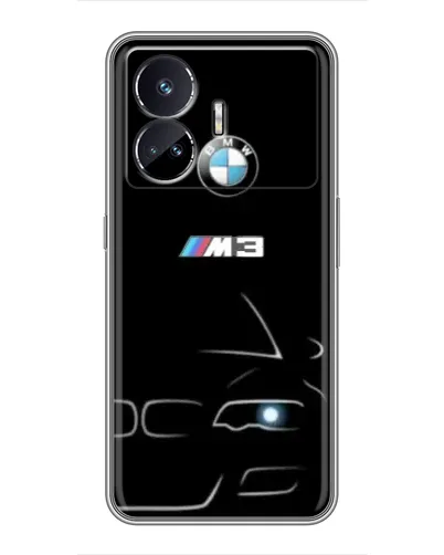 Чохол для Realme GT5 з картинкою «Мінімалістичний принт BMW M3»
