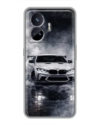Чохол для Realme GT5 з картинкою «BMW крізь туман»