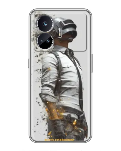 Чохол для Realme GT5 з картинкою «PUBG — боєць у пилу»