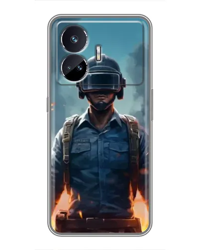 Чохол для Realme GT5 з картинкою «PUBG — реалістичний герой»