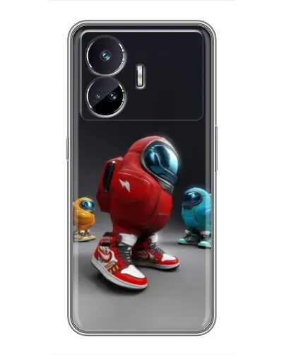 Чехол для Realme GT5 с картинкой «Among Us — 3D стиль»