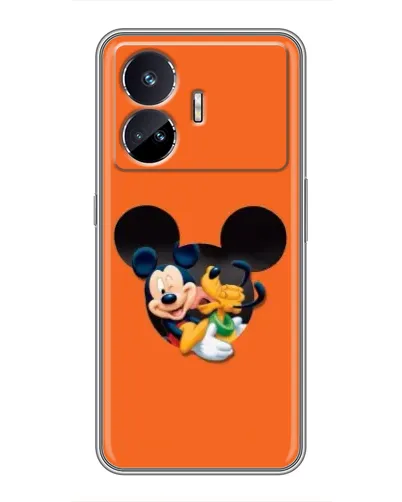 Чехол для Realme GT5 с картинкой «Сердце Микки Минни» Чехол для Realme GT5 с картинкой «Сердце Микки Минни»
