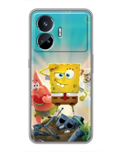 Чохол для Realme GT5 з картинкою «Спанч Боб переможець»