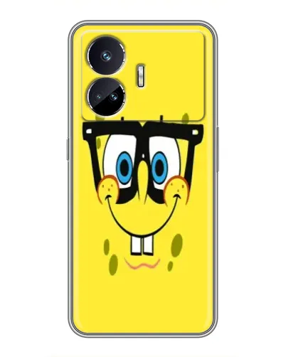 Чохол для Realme GT5 з картинкою «Мінімалістичний Спанч Боб» Чохол для Realme GT5 з картинкою «Мінімалістичний Спанч Боб»