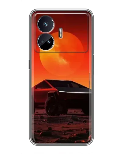 Чохол для Realme GT5 з картинкою «Cybertruck на Марсі»