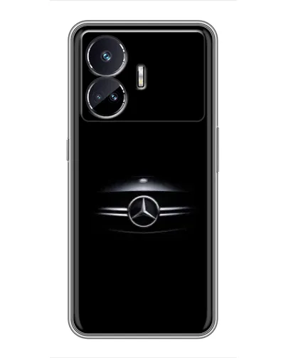 Чехол для Realme GT5 с картинкой «Mercedes — абстрактные линии»