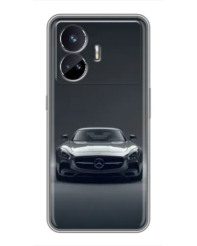 Чохол для Realme GT5 з картинкою «Mercedes на чорному»