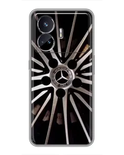 Чохол для Realme GT5 з картинкою «Диск Mercedes»