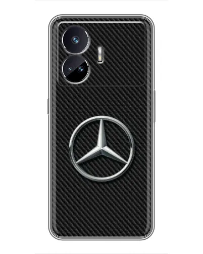 Чехол для Realme GT5 с картинкой «Карбоновый Mercedes стиль»