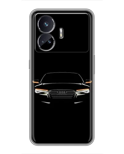 Чехол для Realme GT5 с картинкой «Audi — ночной контур»