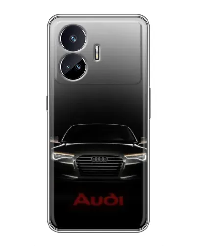 Чехол для Realme GT5 с картинкой «Audi — градиентный контур»