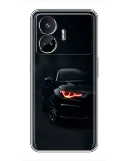 Чехол для Realme GT5 с картинкой «Audi — хищный взгляд»