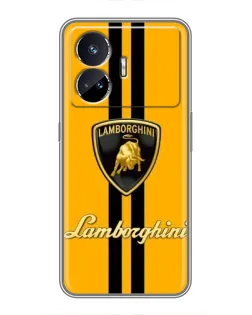 Чехол для Realme GT5 с картинкой «Lamborghini Stripe желтый» Чехол для Realme GT5 с картинкой «Lamborghini Stripe желтый»