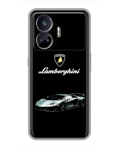 Чохол для Realme GT5 з картинкою «Логотип Lamborghini класика» Чохол для Realme GT5 з картинкою «Логотип Lamborghini класика»
