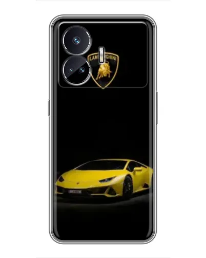 Чохол для Realme GT5 з картинкою «Lamborghini жовтий акцент» Чохол для Realme GT5 з картинкою «Lamborghini жовтий акцент»