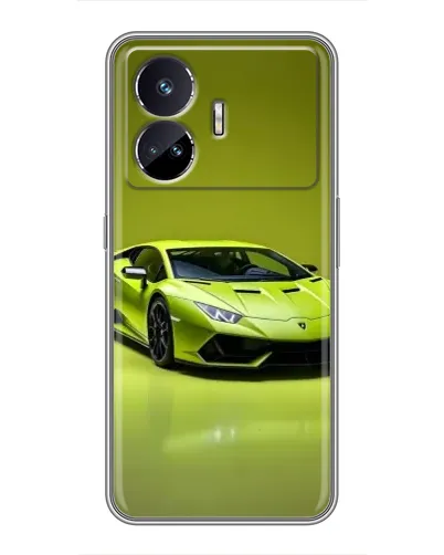 Чохол для Realme GT5 з картинкою «Салатовий Lamborghini Huracan» Чохол для Realme GT5 з картинкою «Салатовий Lamborghini Huracan»