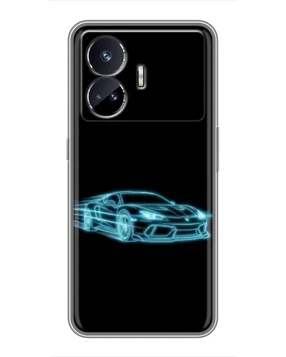Чохол для Realme GT5 з картинкою «Неоновий контур Lamborghini» Чохол для Realme GT5 з картинкою «Неоновий контур Lamborghini»