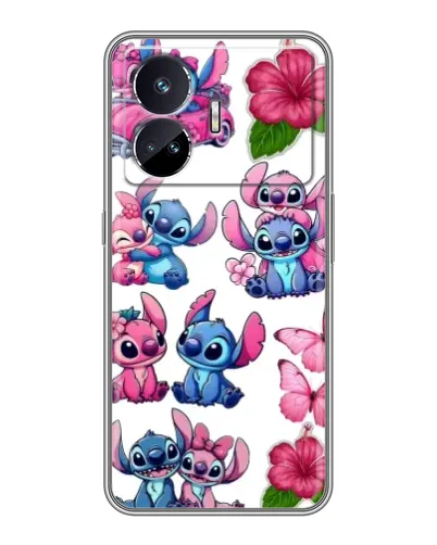 Чехол для Realme GT5 с картинкой «Стикеры Stitch и Angel» Чехол для Realme GT5 с картинкой «Стикеры Stitch и Angel»