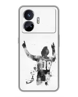 Чехол для Realme GT5 с картинкой «Messi ART» Чехол для Realme GT5 с картинкой «Messi ART»