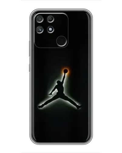 Чохол для Realme NARZO 30A з картинкою «Jordan Gradient Logo»