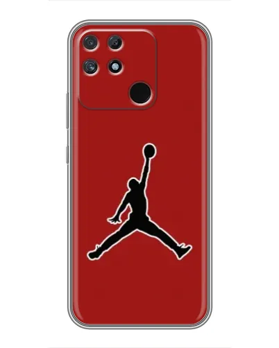 Чохол для Realme NARZO 30A з картинкою «Jordan Red Back»