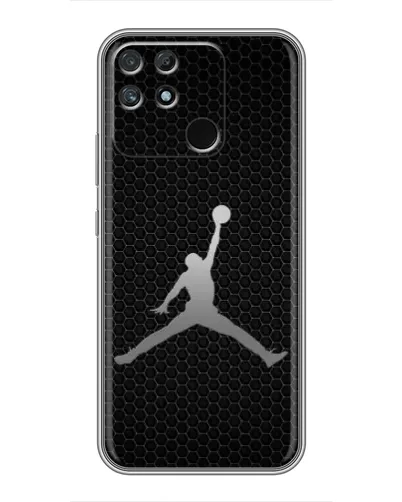Чохол для Realme NARZO 30A з картинкою «Jordan Dark Carbon»