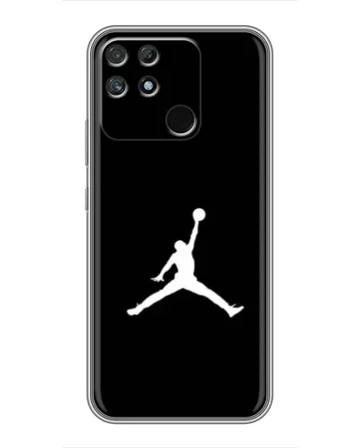 Чохол для Realme NARZO 30A з картинкою «Jordan Silhouette»