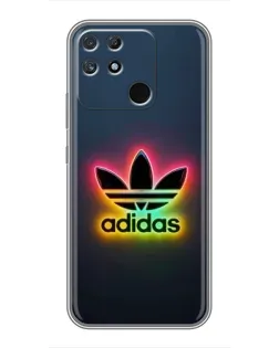 Чохол для Realme NARZO 30A з картинкою «Неоновий Adidas»